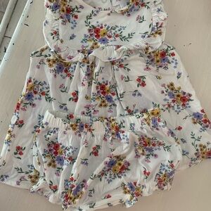 Angel Dear Dress and Bloomers Set